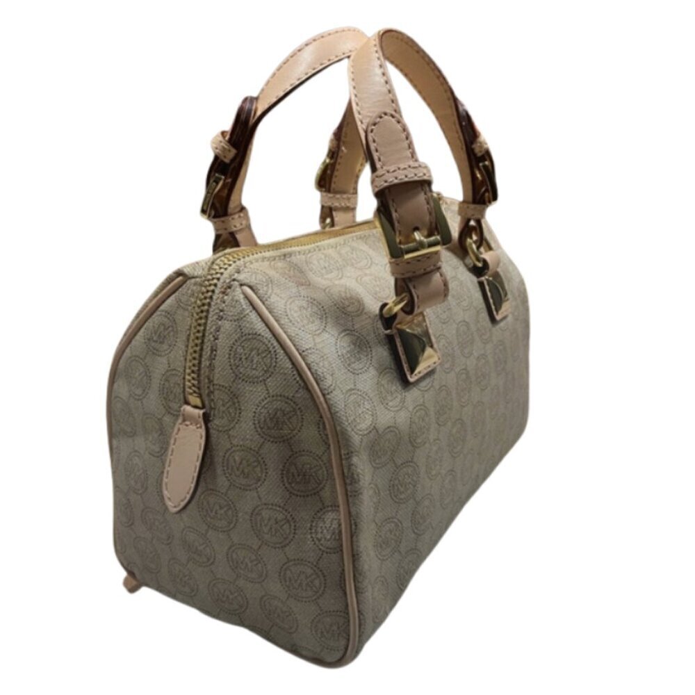 Michael Kors Beige Satchel - Picture 8 of 13